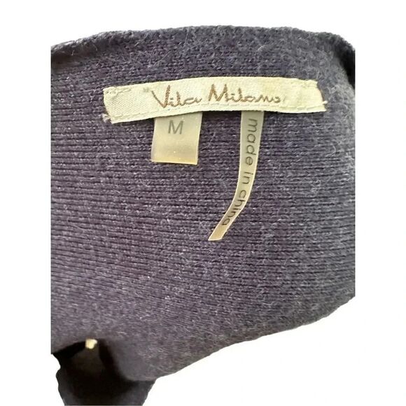 Vila Milano blue batwing sweater - Picture 3 of 6
